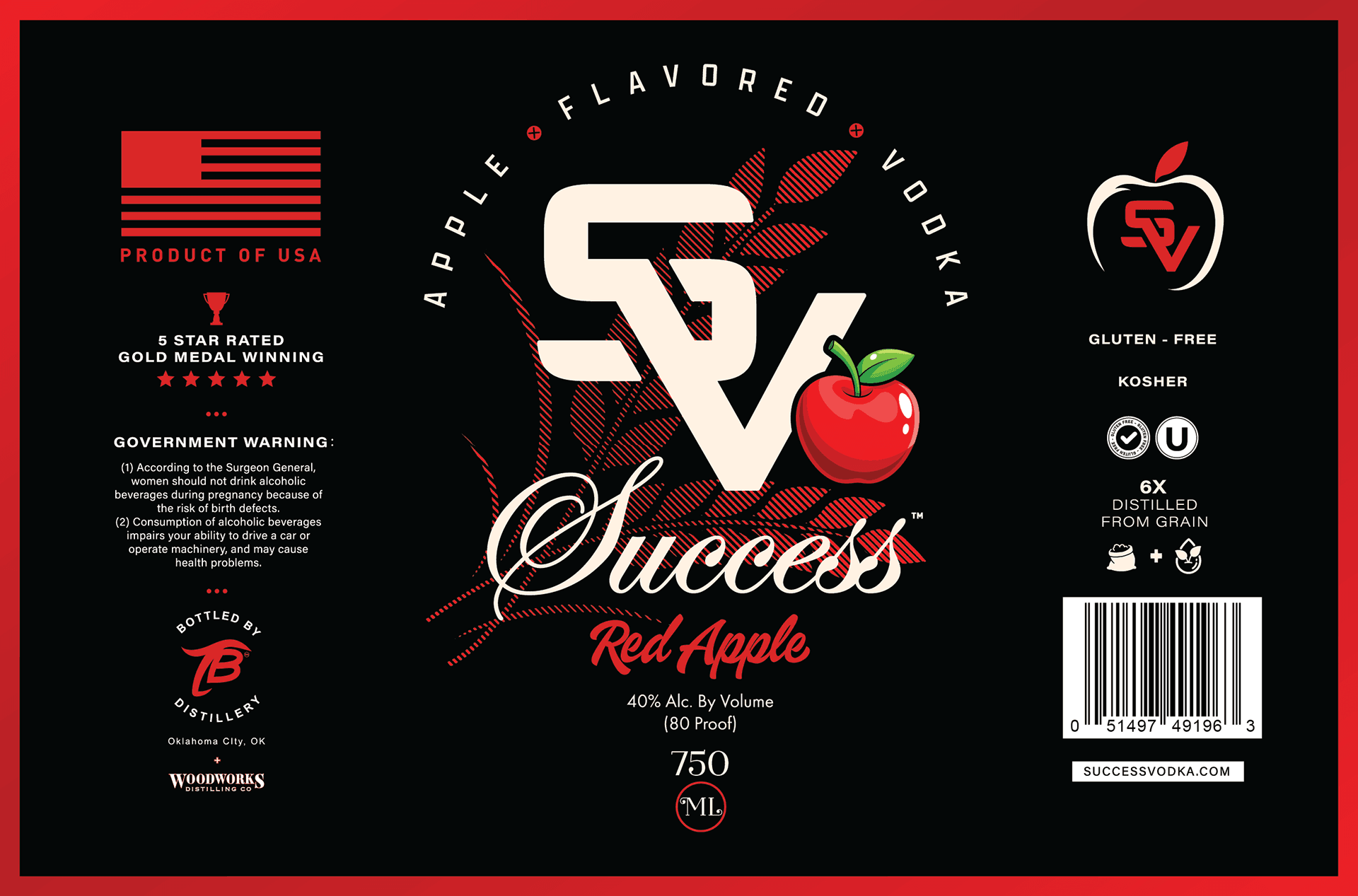 Success Vodka™ Rebrand